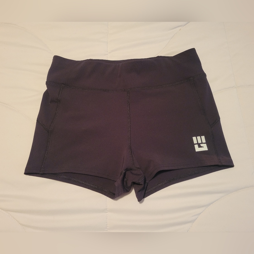 Mudgear Women’s Flex-Fit Compression High-Waisted 2" Shorts Size M